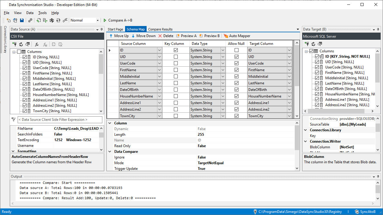 Data Sync Project