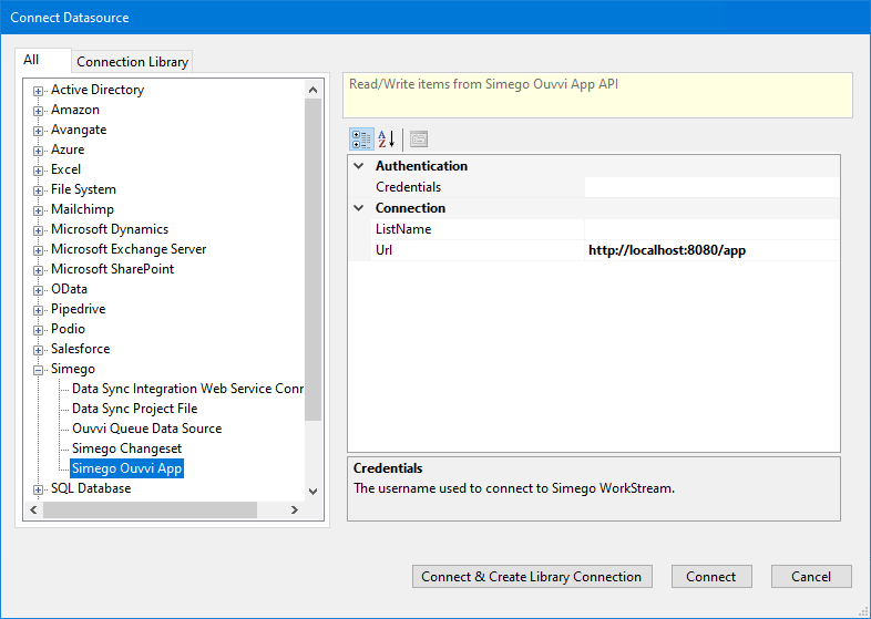 Ouvvi Apps Connector