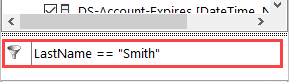 Filter Box Example