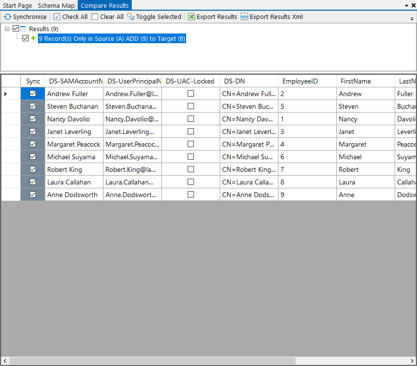 Preview Results