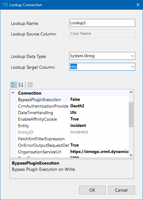 Lookup Configuration