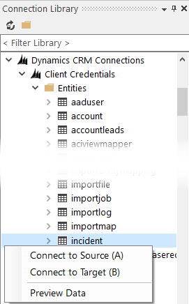 Incident Entity Connection Library