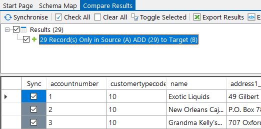 Compare Results - Add Suppliers