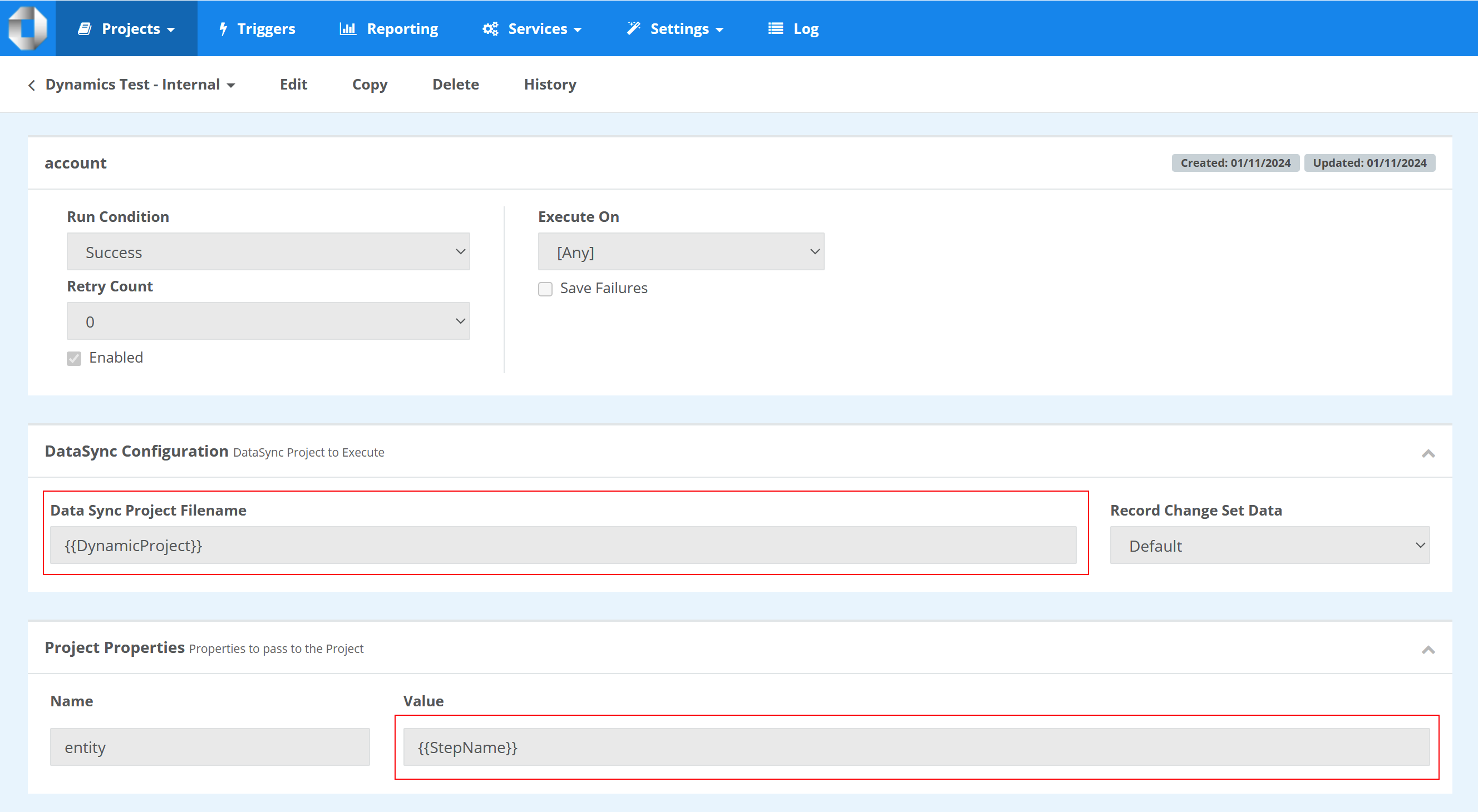 Ouvvi Data Sync Project File Step