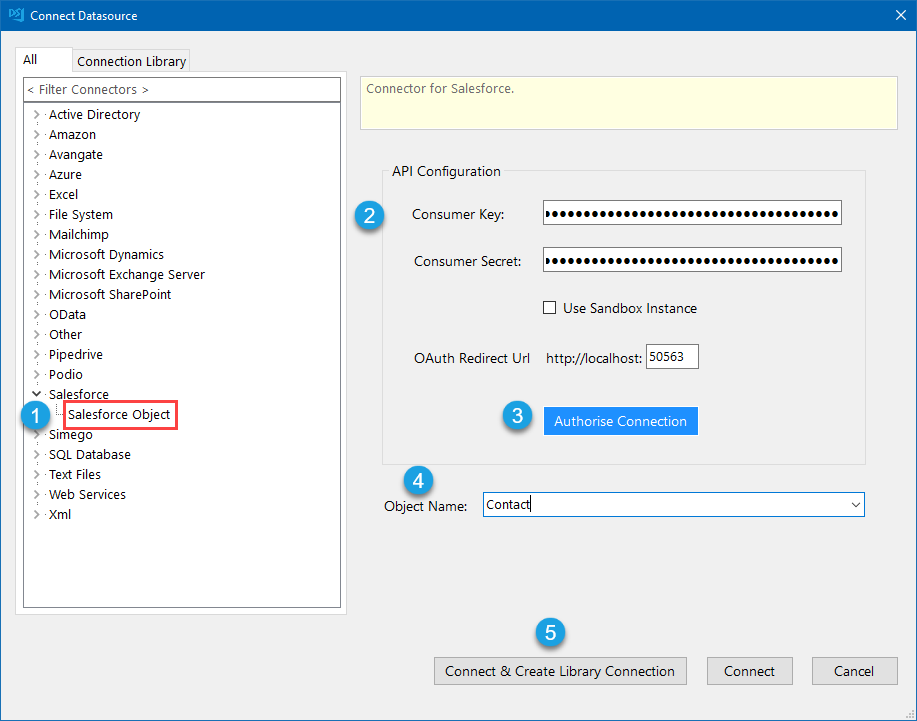 Salesforce Connection