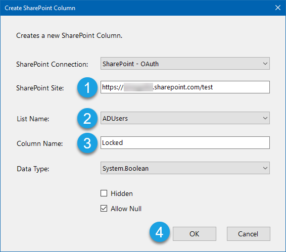 Add New SharePoint Column