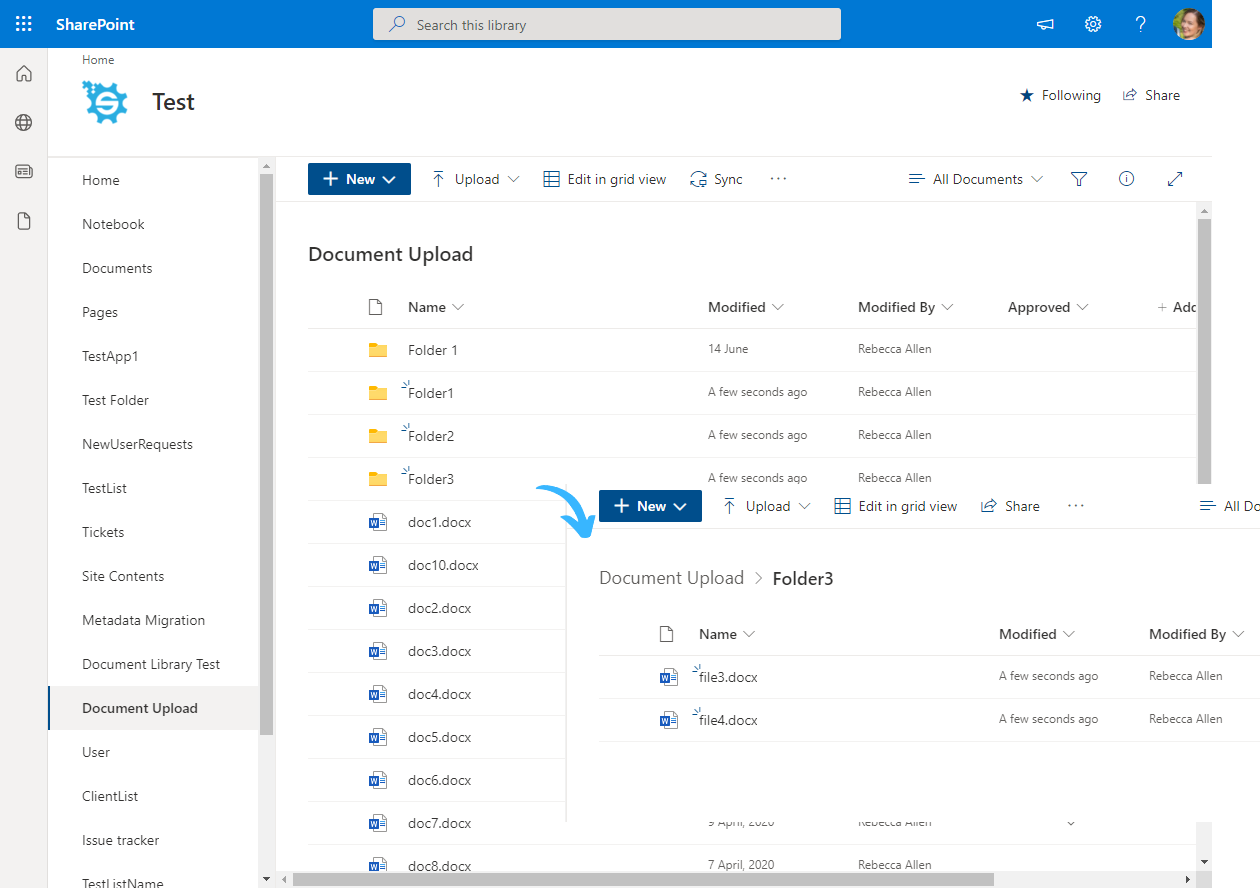 SharePoint Library Documents