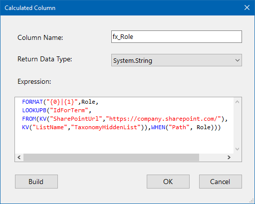 Lookup into Root