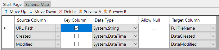 Select Mapping Rule